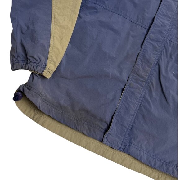 NIKE AIR VINTAGE 90s Retro Blue Water Resistant Windbreaker Jacket Mens XL - Picture 7 of 7